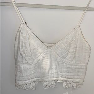 Free people lace bralette / crop top